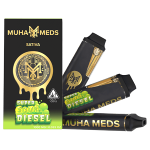 Muha Meds - Super Sour Diesel THC Distillate - 2g