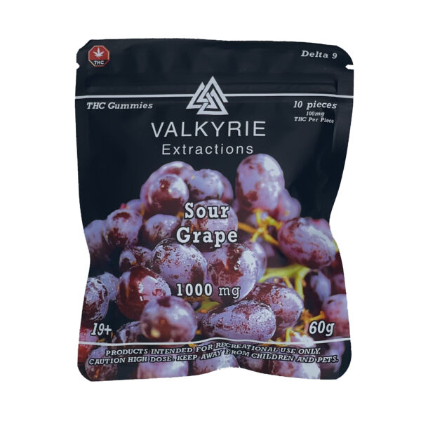 Valkyrie - Sour Grape 1000mg THC