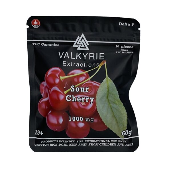Valkyrie - Sour Cherry 1000mg THC
