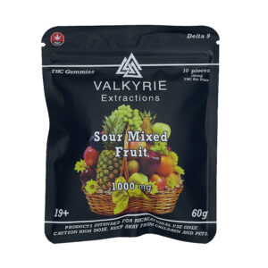 Valkyrie - Sour Mixed Fruit 1000mg THC