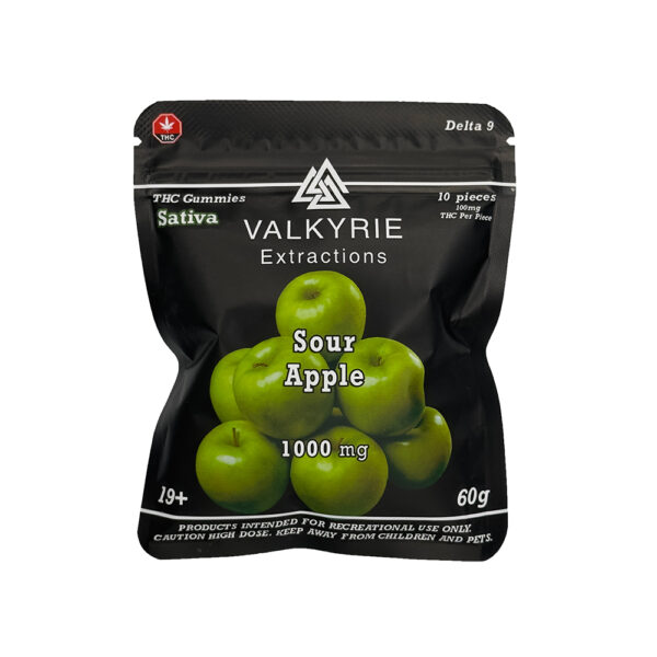 Valkyrie - Sour Apple 1000mg THC - Image 2