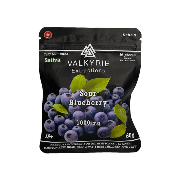 Valkyrie - Sour Blueberry 1000mg THC - Image 2