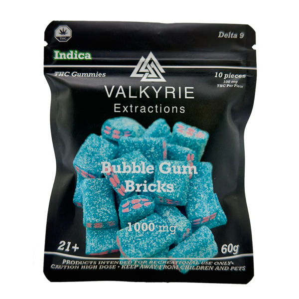Valkyrie - Bubble Gum Bricks 1000mg THC - Image 2