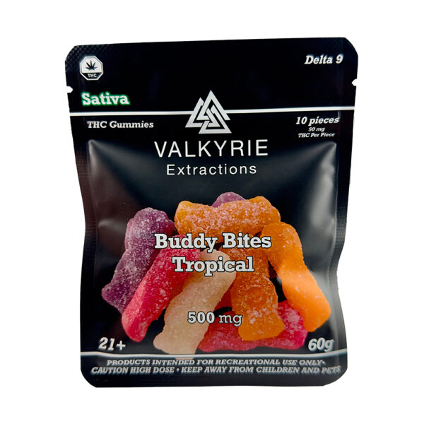 Valkyrie - Buddy Bites Tropical 500mg THC