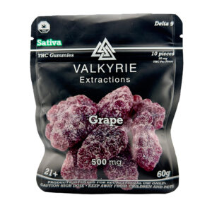 Valkyrie - Grape Gummies 500mg