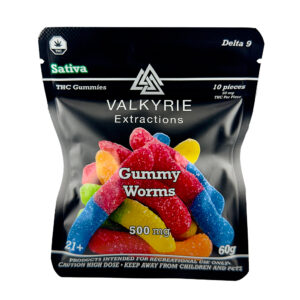Valkyrie - Gummy Worms 500mg
