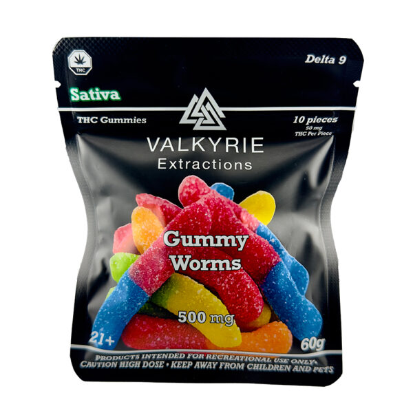 Valkyrie - Gummy Worms 500mg