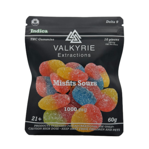Valkyrie - Misfits Sours 1000mg THC