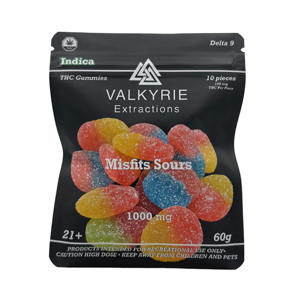 Valkyrie - Misfits Sours 1000mg THC