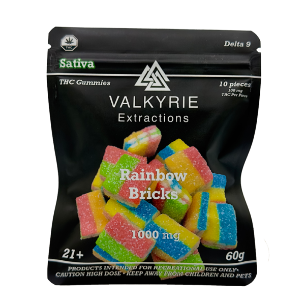 Valkyrie - Rainbow Bricks 1000mg THC - Image 2