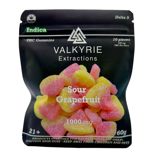 Valkyrie - Sour Grapefruit 1000mg THC - Image 2