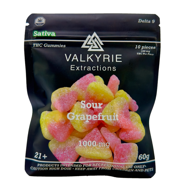 Valkyrie - Sour Grapefruit 1000mg THC