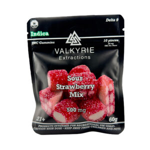 Valkyrie - Sour Strawberry Mix 500mg THC